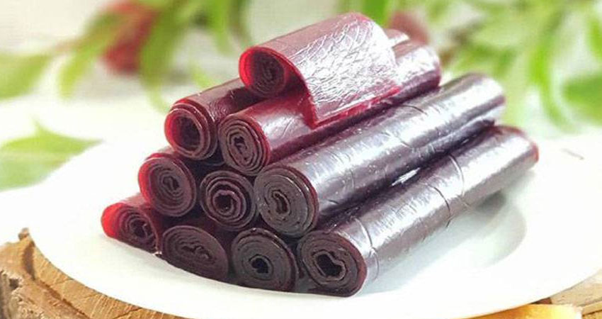 لواشک با میوه خشک کن نی نی سایت